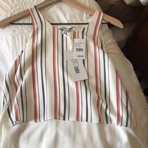 Size large Elizabeth James multi color blouse